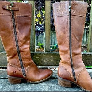 Born Poly Riding Boot Leather Upper!